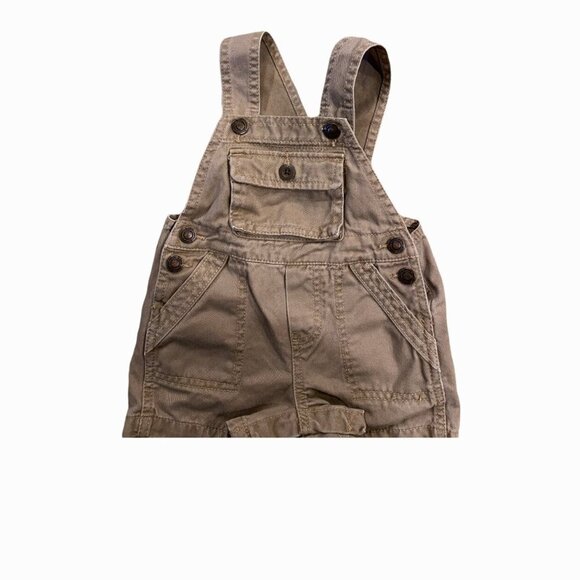 Oshkosh Overalls Shorts 6 Month - Picture 2 of 6